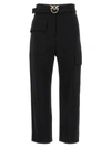 Pinko Love Birds-buckle Cargo Pants