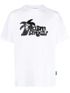 PALM ANGELS PALM ANGELS HUNTER T-SHIRT WITH PRINT