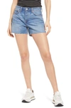 Rag & Bone Dre Low Rise Denim Shorts In Clnpeony