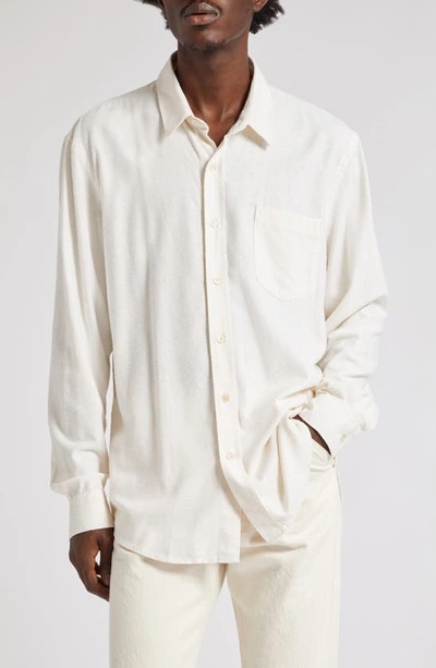 OUR LEGACY OUR LEGACY CLASSIC SILK BUTTON-UP SHIRT