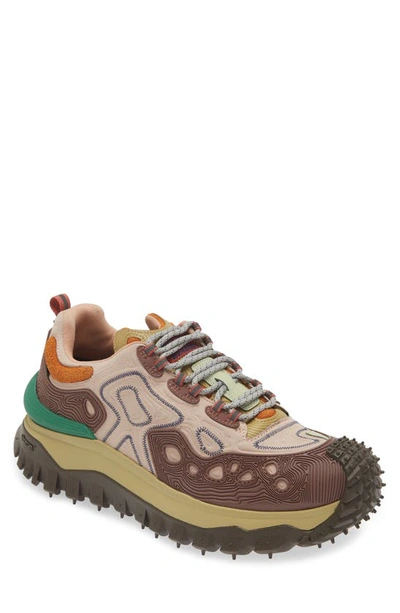 Moncler Genius Moncler X Salehe Bembury Trailgrip Grain Sneakers In Multicolor