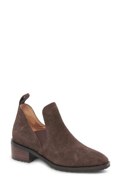 Blondo Sandra Waterproof Bootie In Java Suede