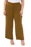 Halogen Wide Leg Cargo Pants In Fir Green