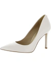 Sam Edelman Beth Croc-effect Leather Pumps In White