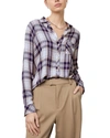 Rails Hunter Button Down Shirt In Blue