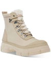 Steve Madden Hildy Womens Lug Sole Lace Up Ankle Boots In Multi