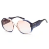 FERRAGAMO FERRAGAMO WOMEN'S SF943S-6018083 FASHION 60MM GREY ROSE GRADIENT SUNGLASSES