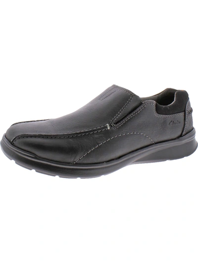 Clarks Cotrell Step Mens Leather Pebbled Loafers In Multi