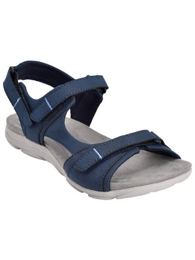 Easy Spirit Lake 3 Womens Strappy Sport Sandals In Dark Blue