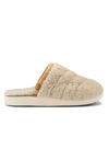 Olukai Pupu Mua Genuine Shearling Scuff Slipper In Multi