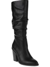 Dolce Vita Numbra Womens Faux Leather Pointed Toe Mid-calf Boots In Multi