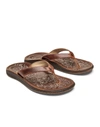 OLUKAI Women's Paniolo Leather Sandal In Natural