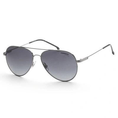 Carrera Unisex Ca2031ts-06lb-9o Fashion 54mm Ruthenium Sunglasses In Silver