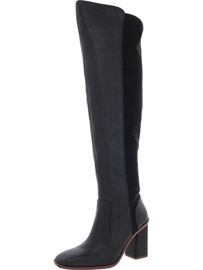 Vince Camuto Dreven Womens Tall Over-the-knee Boots In Black