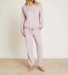 Barefoot Dreams Drop-shoulder Drawstring Hoodie In Multi