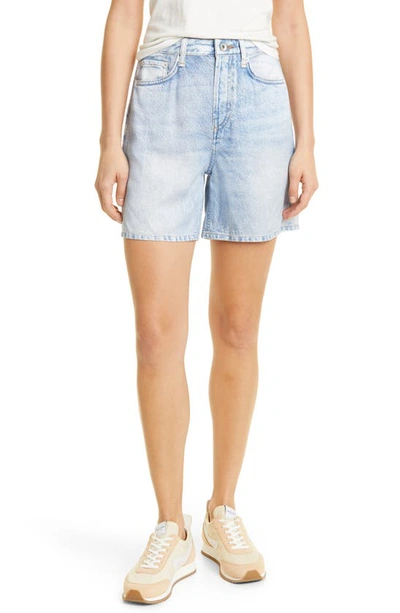 RAG & BONE RAG & BONE MAYA LIQUID HIGH WAIST DENIM SHORTS