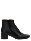 MM6 MAISON MARGIELA PREFORMED TOE ANKLE BOOTS BOOTS, ANKLE BOOTS BLACK