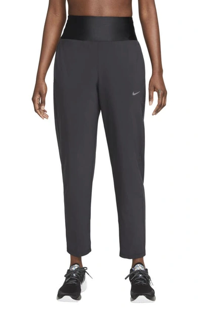 Nike Women's Dri-fit Swift Mid-rise Running Pants In Black