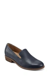 Earth Edna Loafer In Navy Leather