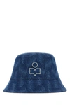 Isabel Marant Women Denim Haley Bucket Hat In Blue
