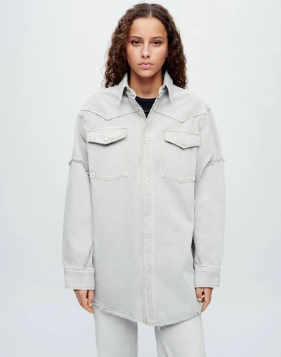 RE/DONE OVERSIZED SHIRT JACKET