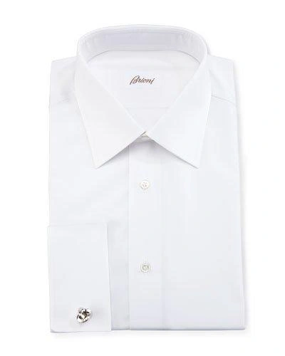 BRIONI WARDROBE ESSENTIAL FRENCH-CUFF DRESS SHIRT,PROD200760080