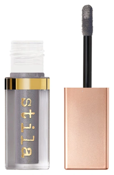 Stila Suede Shade Liquid Eyeshadow In Sheer Pewter