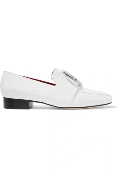 Dorateymur Harput Ii Embellished Textured-leather Loafers In White