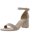 CL BY LAUNDRY WOMENS ANKLE STRAP OPEN TOE HEELS