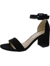 CL BY LAUNDRY WOMENS ANKLE STRAP OPEN TOE HEELS