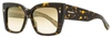 Dsquared2 D20017s Tortoiseshell Rectangular Sunglasses In Multi