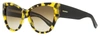 Dsquared2 Women's Refined Sunglasses D20016s C9bha Honey Havana 56mm In Multi