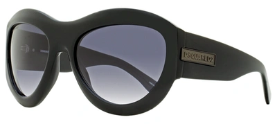 Dsquared2 Logo-plaque Round-frame Sunglasses In Multi
