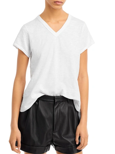 Wilt Womens Solid V-neck T-shirt In Grey