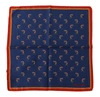 DOLCE & GABBANA Dolce & Gabbana Printed Square Mens Handkerchief 100% Silk Men's Scarf