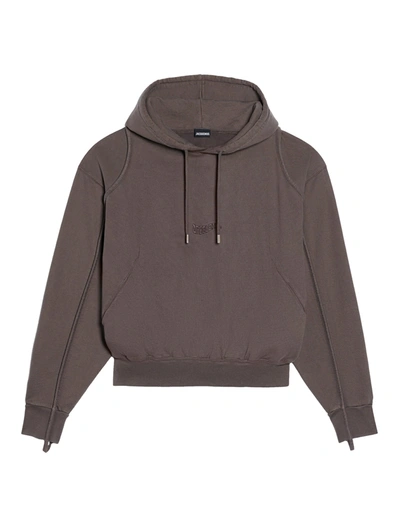 Jacquemus Le Sweatshirt Camargue In Brown | ModeSens