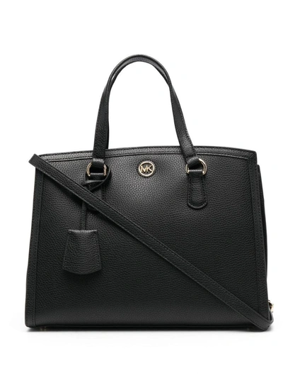 Michael Kors Chantal - Medium Handbag In Black