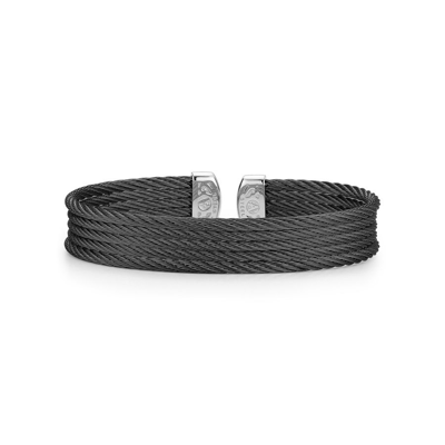 Alor Black Cable Cuff Essentials 5-row Mini Cuff