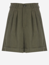 Woolrich Synthetic Fibers Trousers In Green