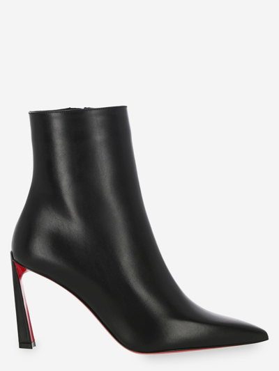Christian Louboutin So Kate 100mm Ankle Boots In Black
