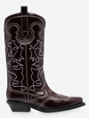 GANNI LEATHER BOOTS