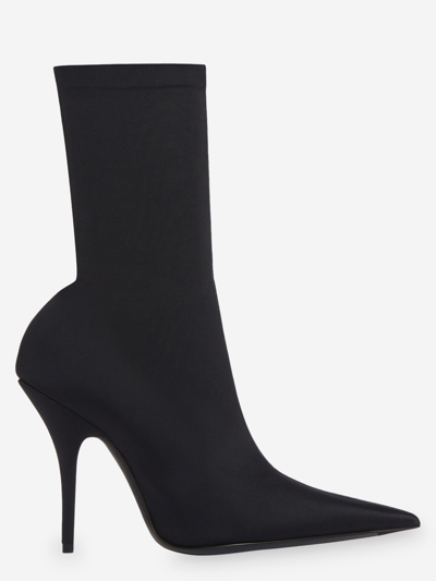 Balenciaga Ankle Boots Knife In Black