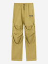 PALM ANGELS COTTON TROUSERS
