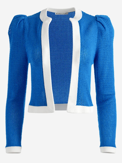 Alice And Olivia Knitwear In Blue