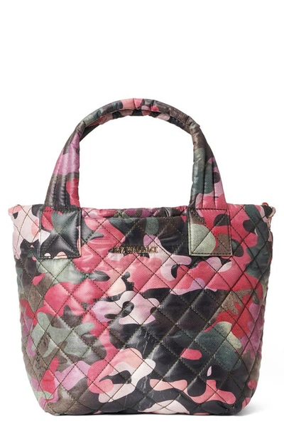 Mz Wallace Mini Metro Deluxe Tote In Dahlia Camo