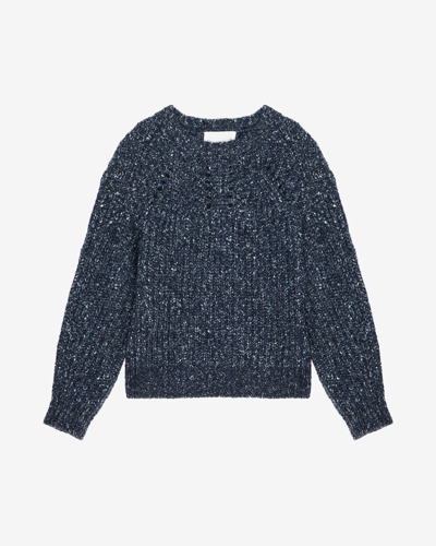 Isabel Marant Wesley Alpaca Sweater In Black