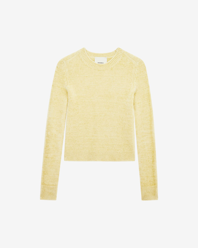Isabel Marant Panila Sweater In Yellow