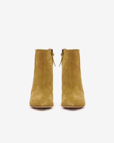 Isabel Marant Deone Suede Ankle Boots In Brown