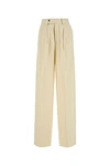 Amiri Double-pleated Wide-leg Trousers With Pin In Pastel
