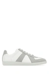MAISON MARGIELA MAISON MARGIELA MAN TWO-TONE LEATHER AND SUEDE REPLICA SNEAKERS